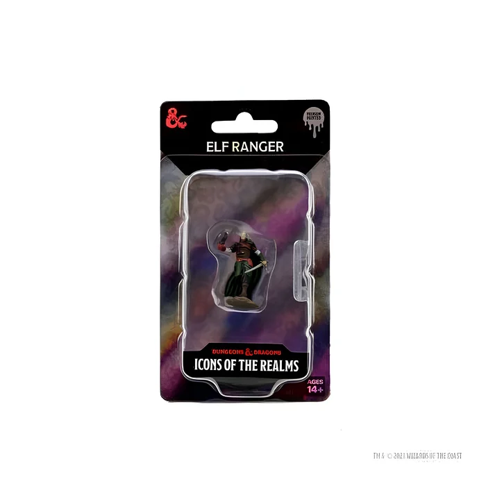 D&D Icons of the Realms Premium Figures: Male Elf Ranger (6 Packs) 3