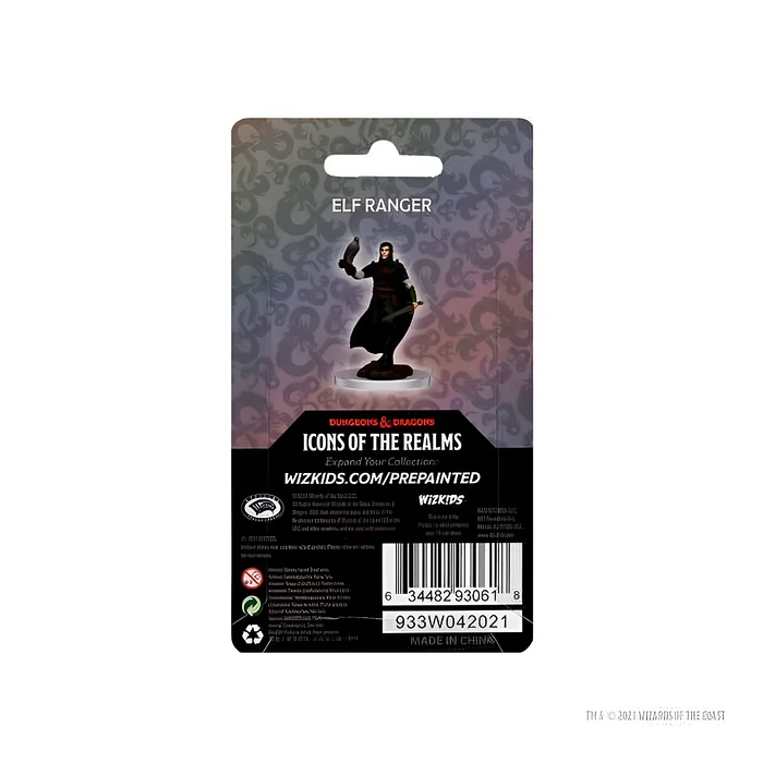 D&D Icons of the Realms Premium Figures: Male Elf Ranger (6 Packs) 4