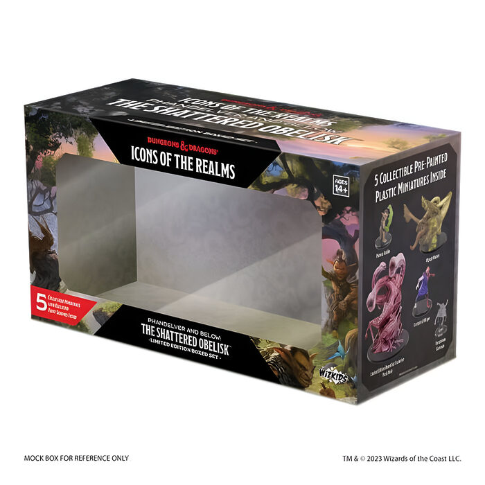 D&D Icons of the Realms: Phandelver and Below: The Shattered Obelisk – Limited Edition Boxed Set