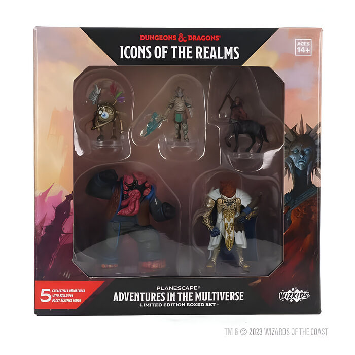 D&D Icons of the Realms: Planescape: Adventures in the Multiverse – Limited Edition Boxed Set