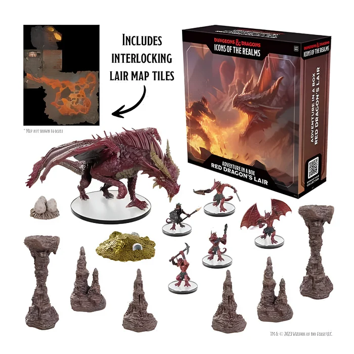D&D Icons of the Realms: Adventure in a Box – Red Dragon’s Lair 3