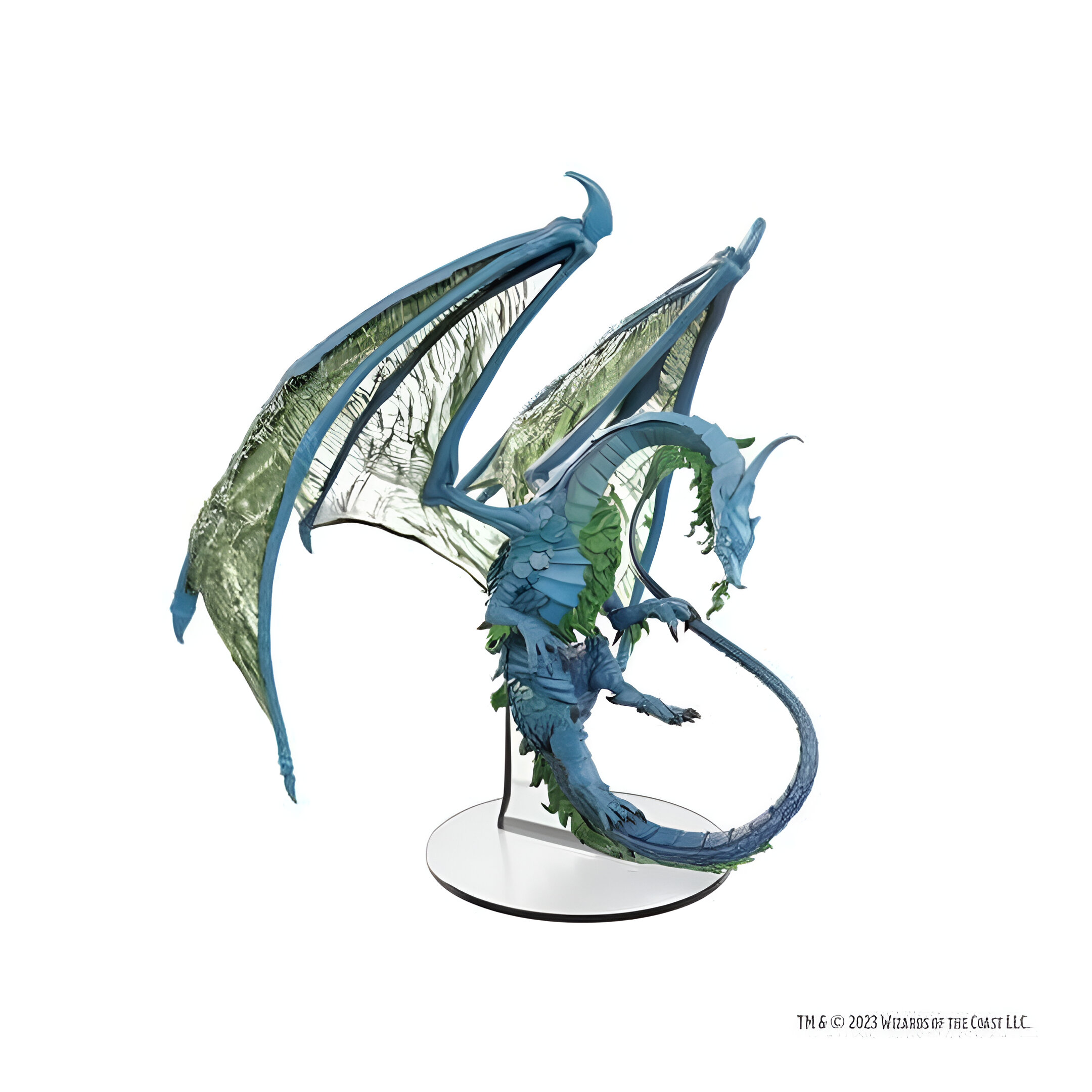 D&D Icons of the Realms: Adult Moonstone Dragon 3 D&D Icons of the Realms: Adult Moonstone Dragon 3