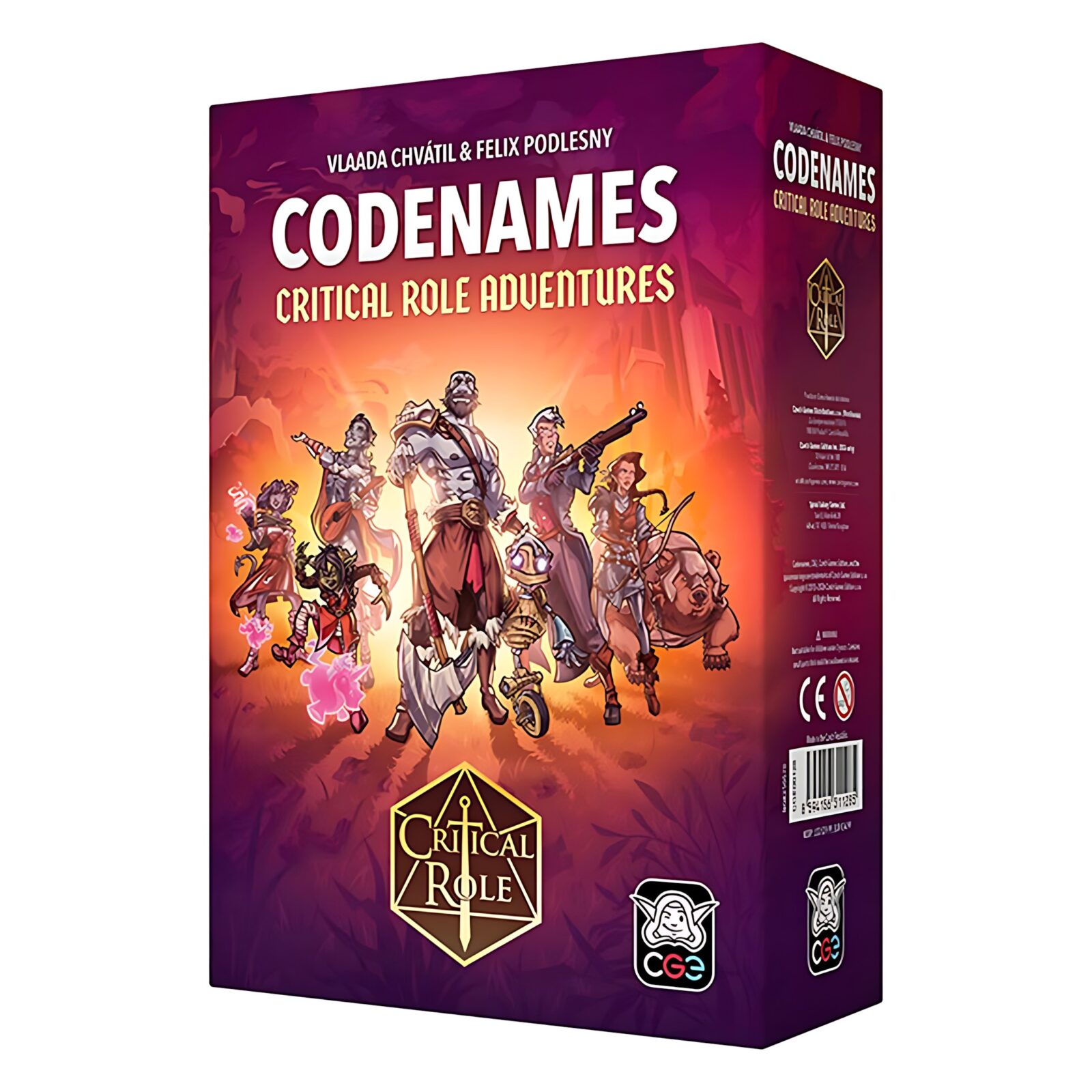 Codenames Critical Role Adventures