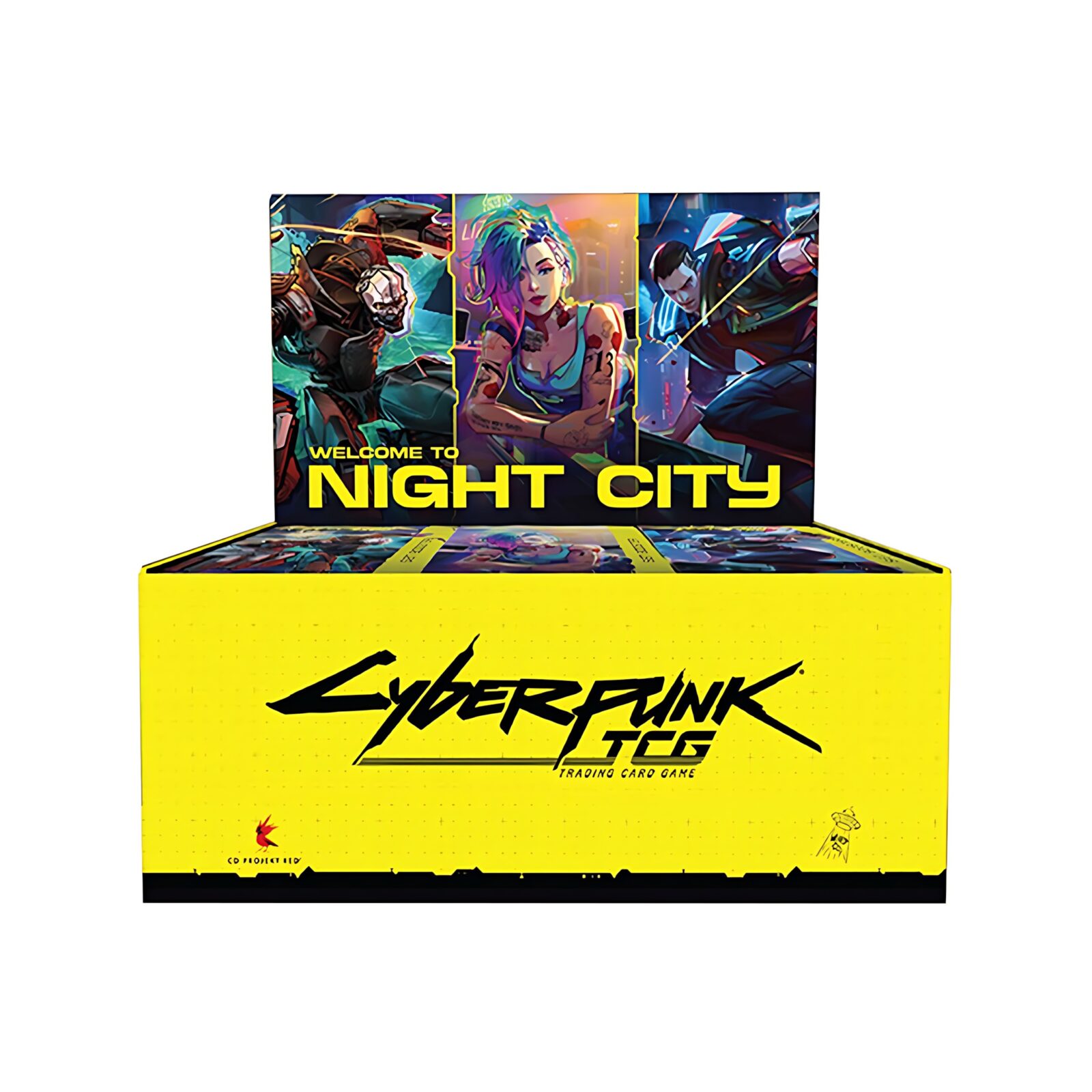 Cyberpunk TCG – Welcome to Night City Retail Booster Display (24 Packs)