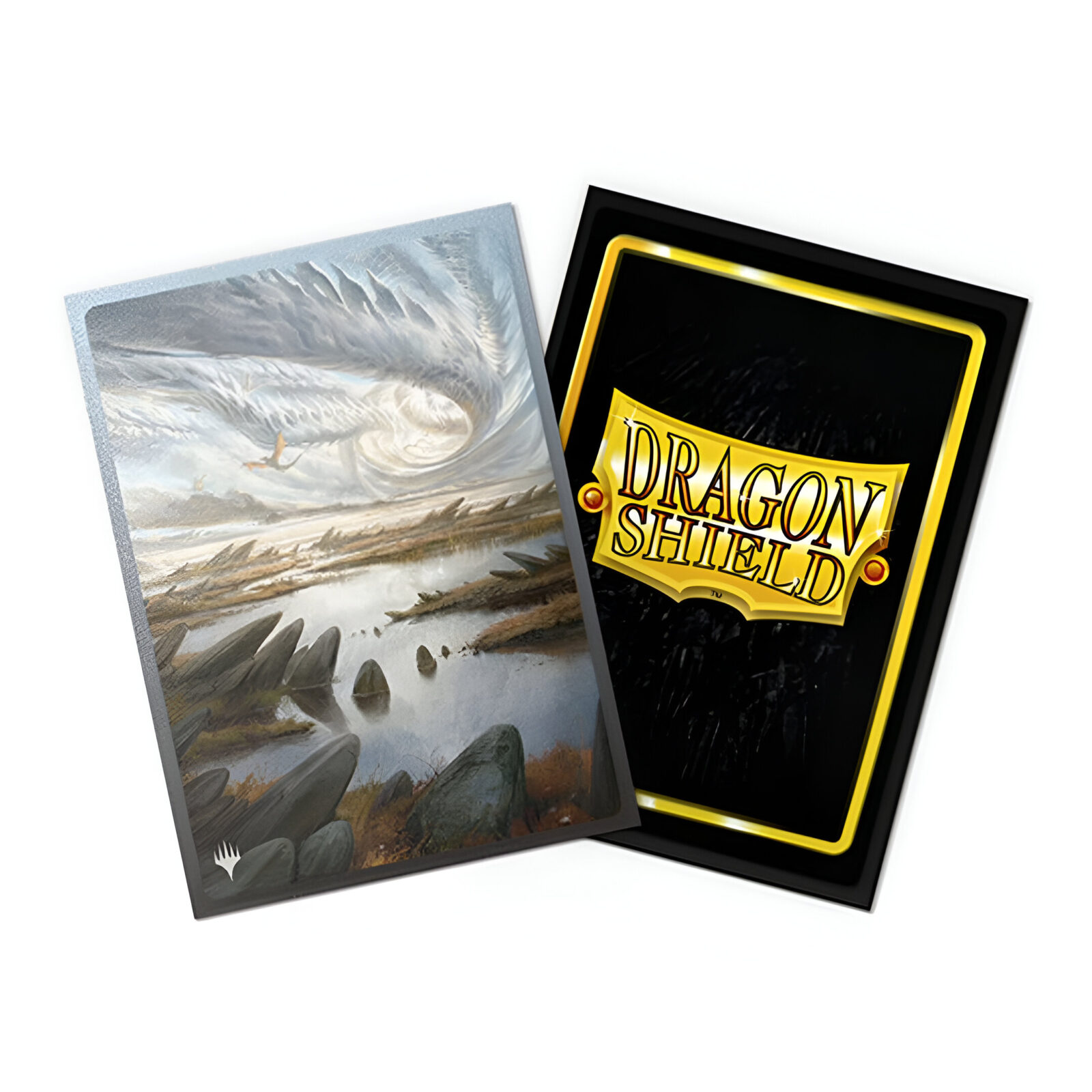 Dragon Shield – Dual Matte Art Standard Size Sleeves 100 Pack – Magic: The Gathering Landfall Series Marsh Flats 3