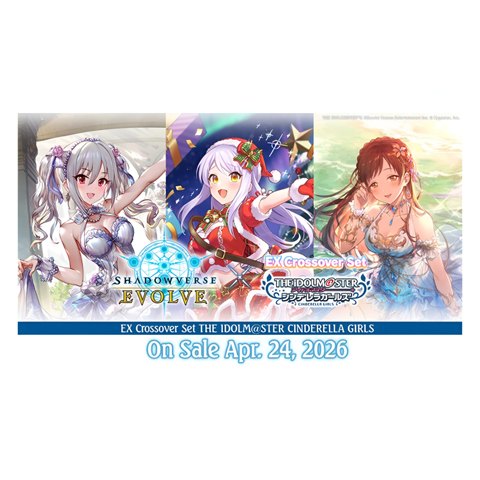 Shadowverse: Evolve – THE IDOLM@STER CINDERELLA GIRLS! EX Crossover Set (8 Packs)