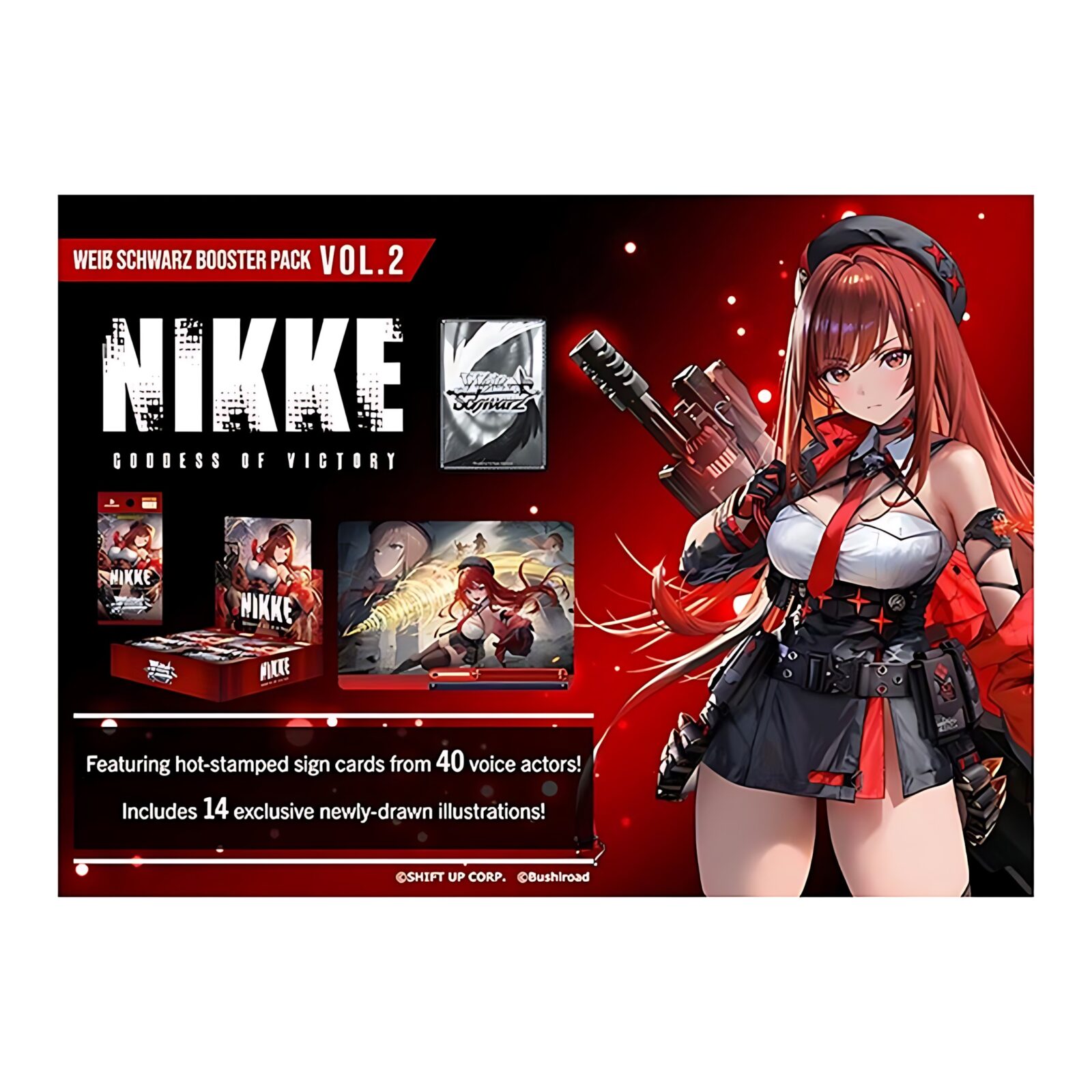 Weiss Schwarz – GODDESS OF VICTORY: NIKKE Vol.2 Booster Pack (10 Packs) 15