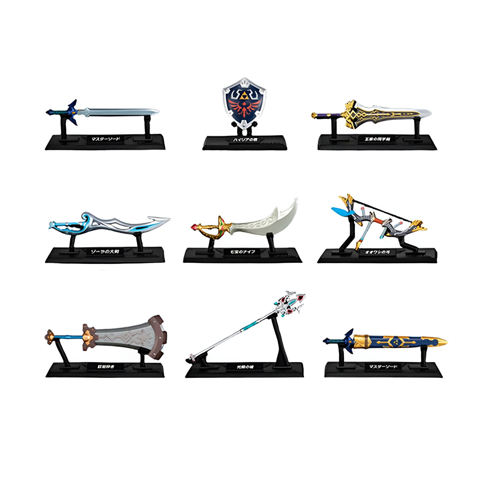 Bandai Shokugan – The Legend of Zelda Weapon Collection (10 Packs)