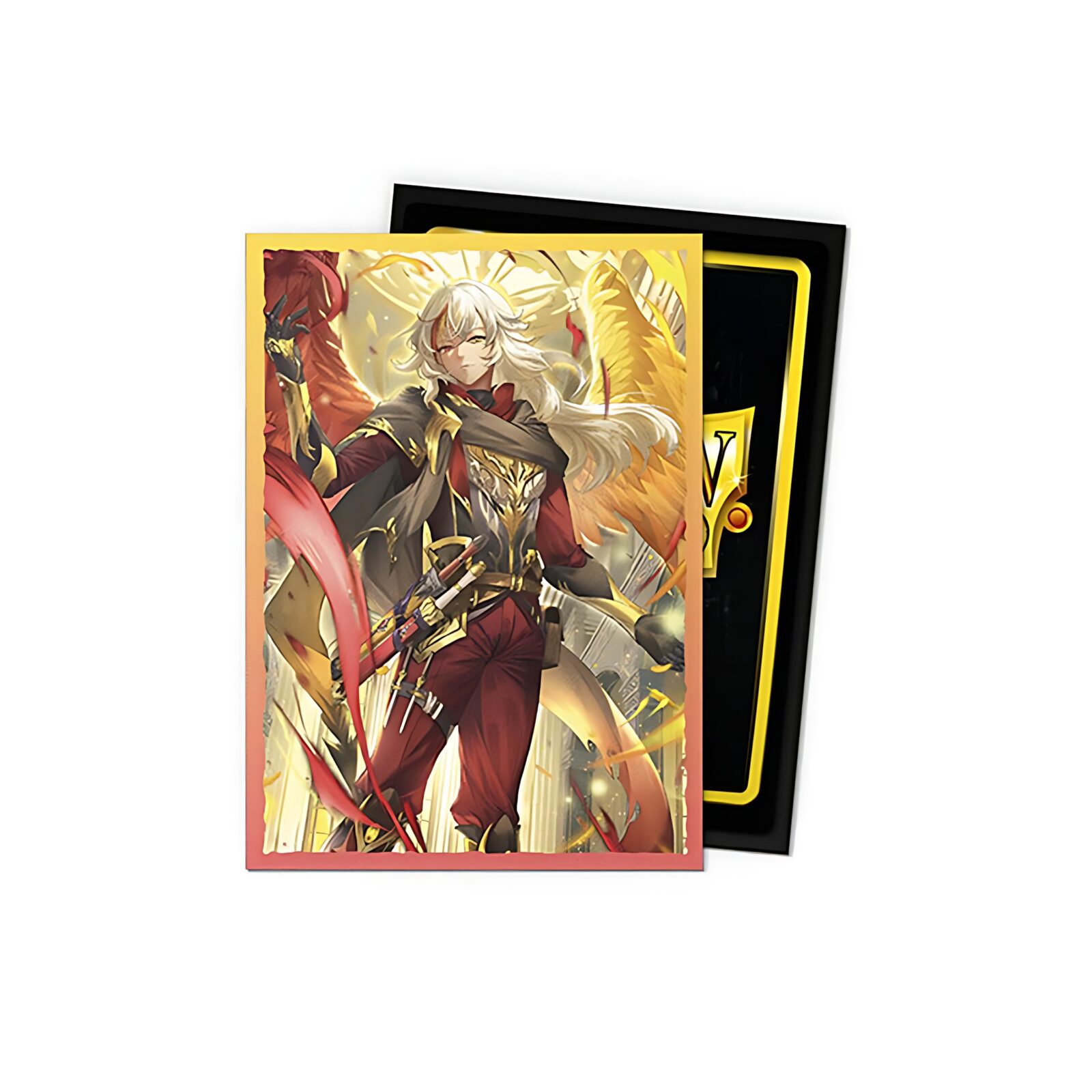 Dragon Shield – Dual Matte Art Standard Size Sleeves 100 Pack – Grand Archive – Azrael, Archangel of Materia 3