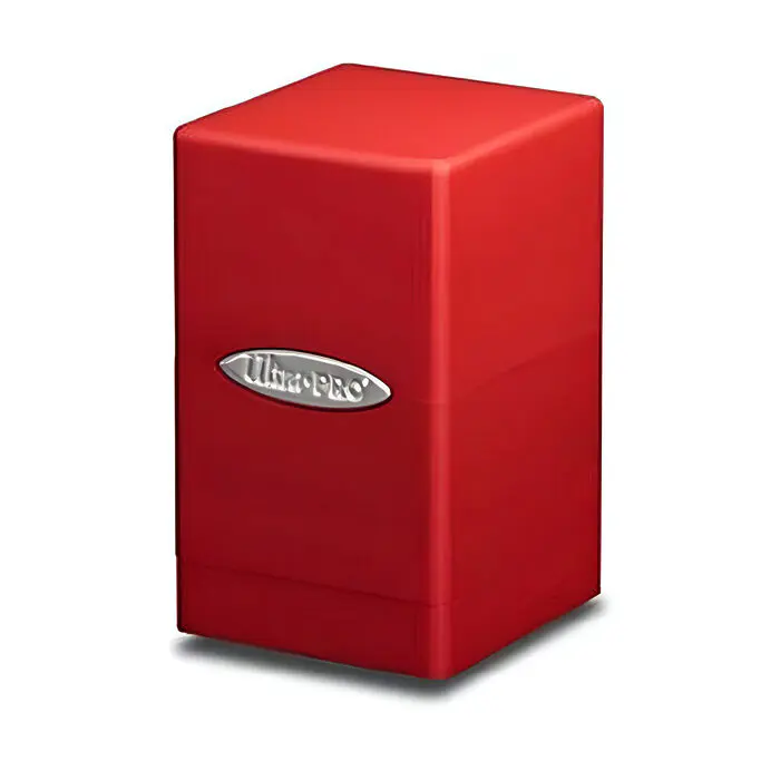 Ultra Pro – Satin Tower Deck Box – Red 3