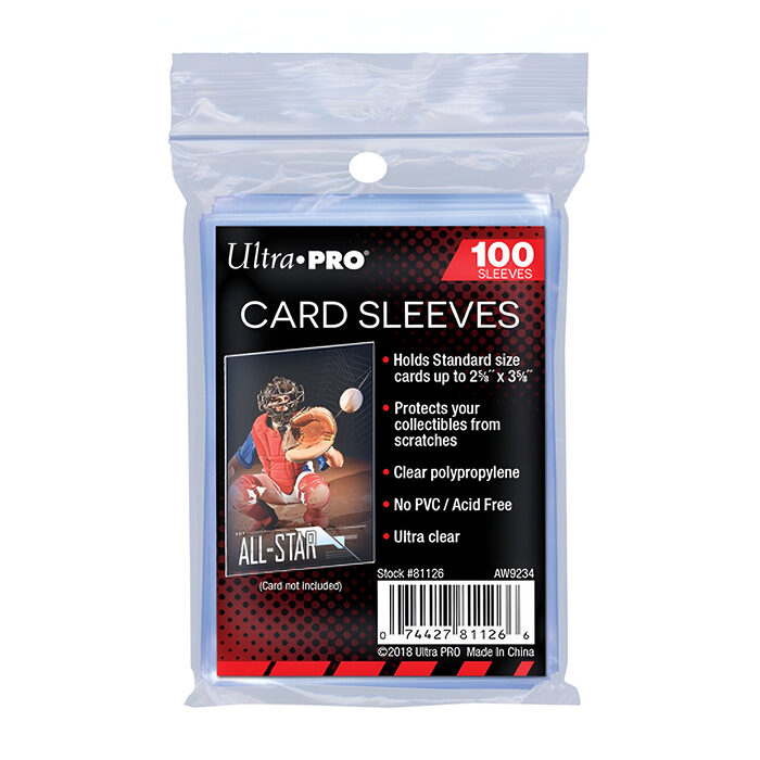 Ultra Pro – Standard Soft Sleeves 100pk (100 Packs)