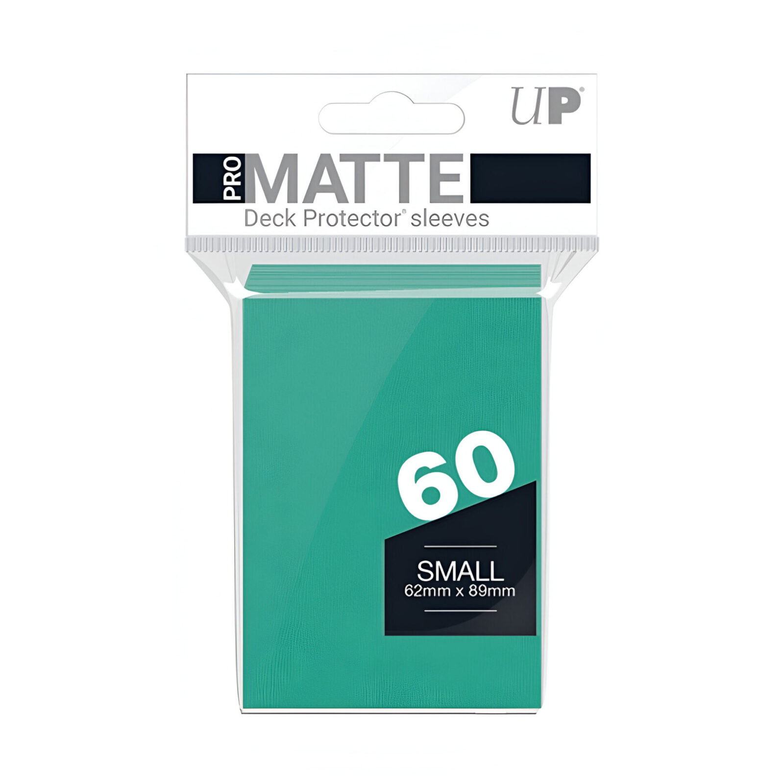 Ultra Pro – Small Pro Matte Card Sleeves 60pk – Aqua (10 Count CDU)