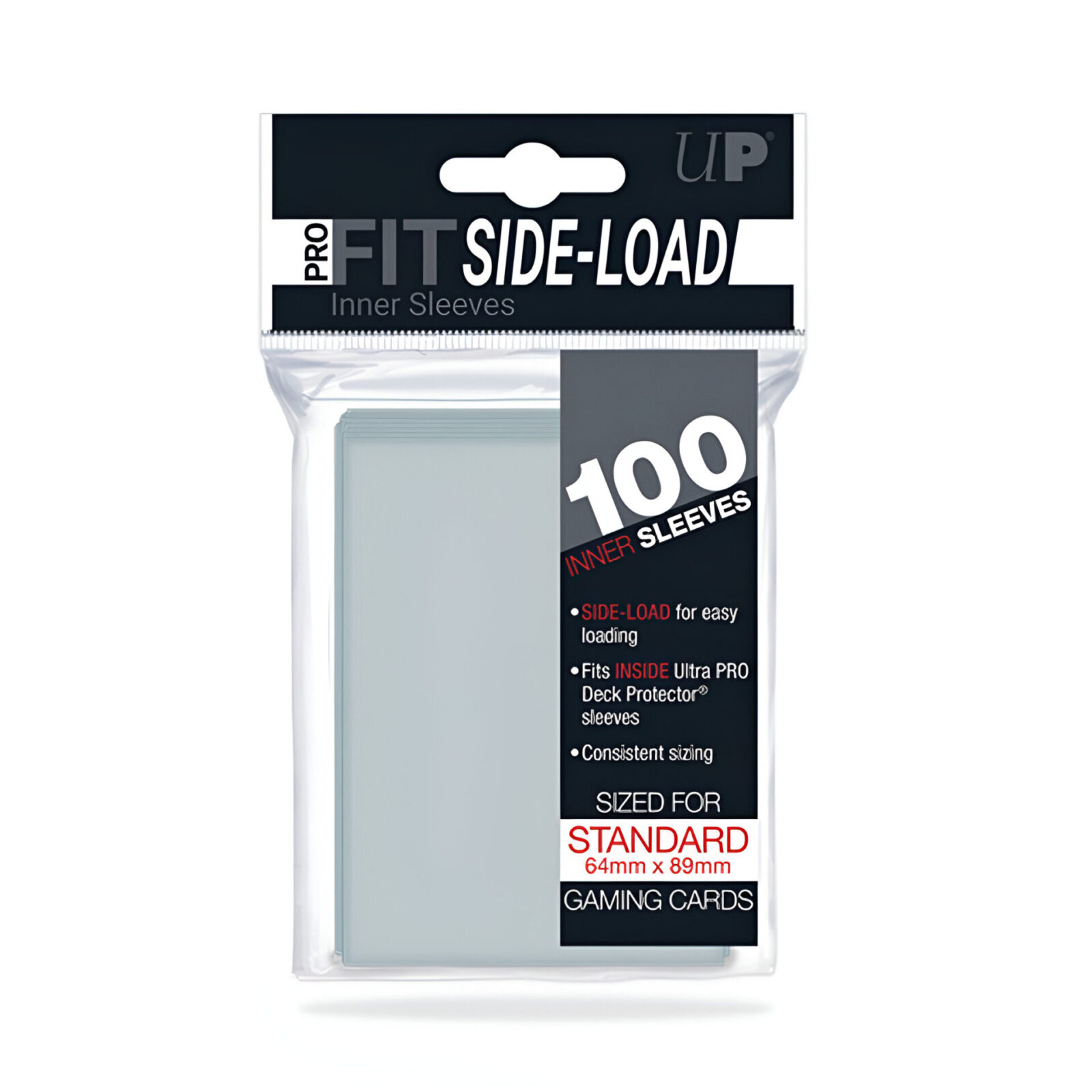 Ultra Pro – PRO-Fit Standard Deck Protectors – Side Load – 100 Pack