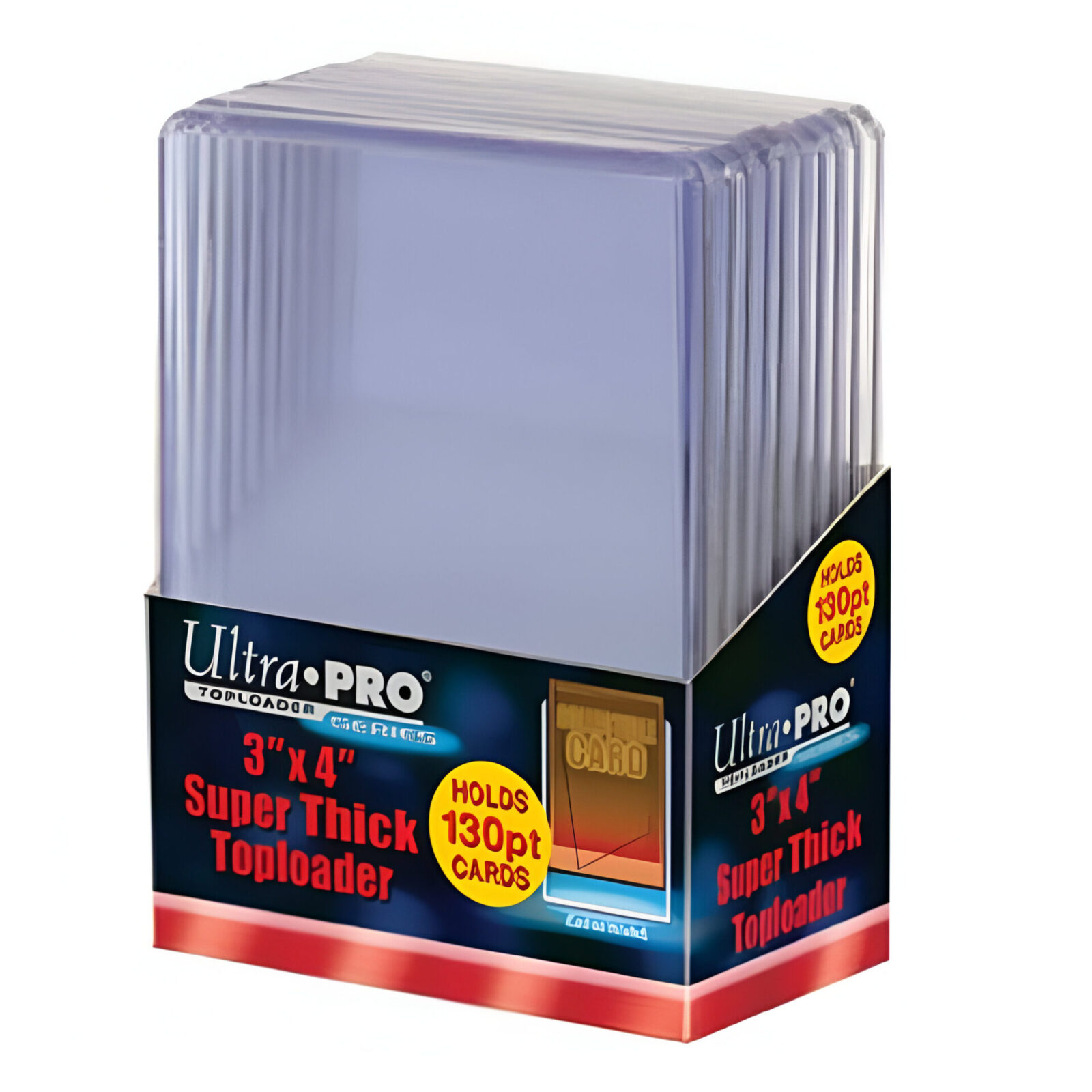 Ultra Pro – 3 x 4 inch Toploaders Super Thick 10 Pack