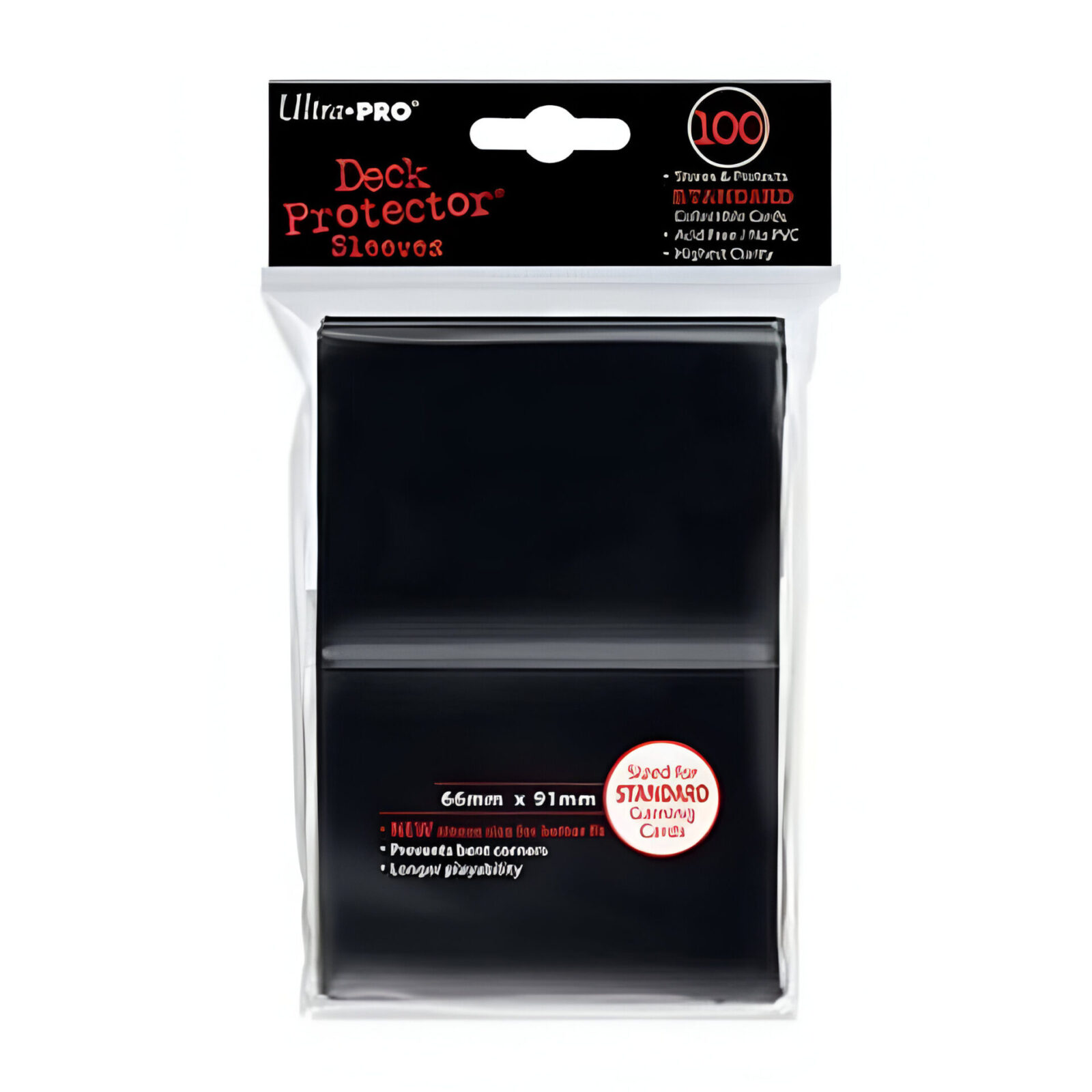 Ultra Pro – Standard Sleeves 100 pack – Black