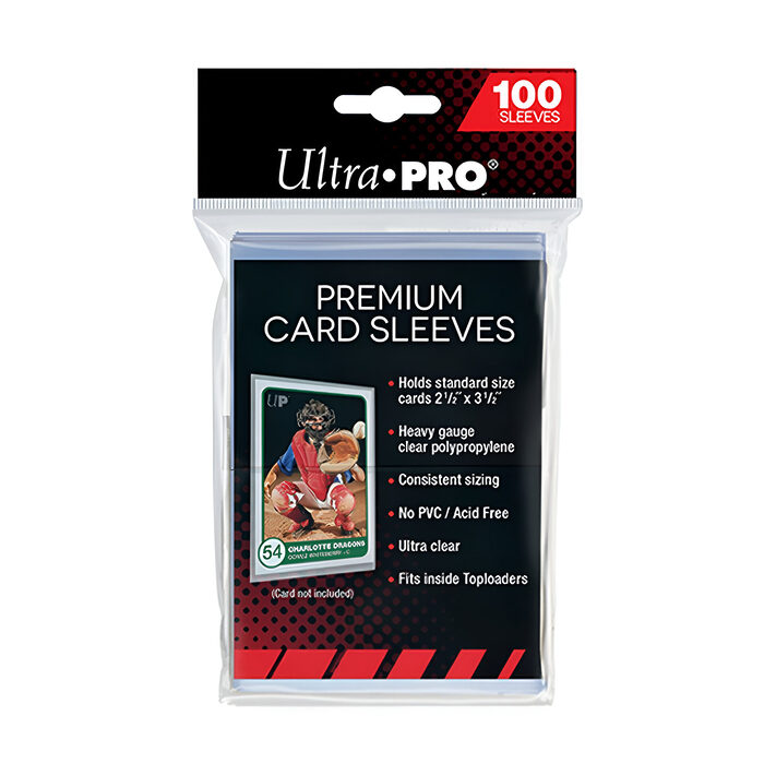 Ultra Pro – Platinum Clear Standard Card Sleeves – 100 Pack