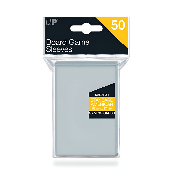 Ultra Pro – American Board Game Sleeves 56mm x 87mm – 50 Pack