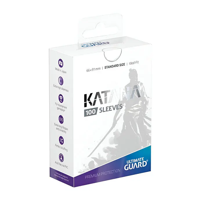 Ultimate Guard – Katana Sleeves – Standard Size – White 100 Pack 3
