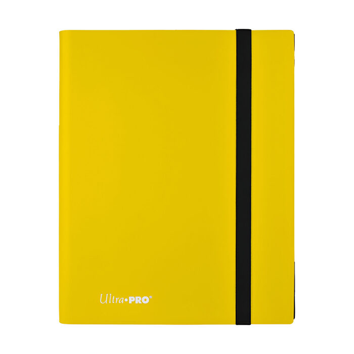 Ultra Pro – Eclipse 9 Pocket Pro Binder – Lemon Yellow