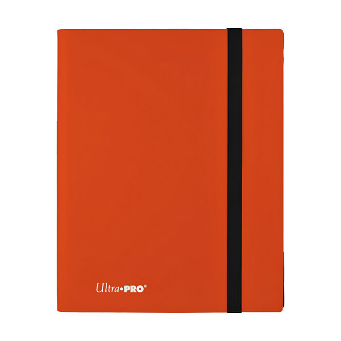 Ultra Pro – Eclipse 9 Pocket Pro Binder – Pumpkin Orange