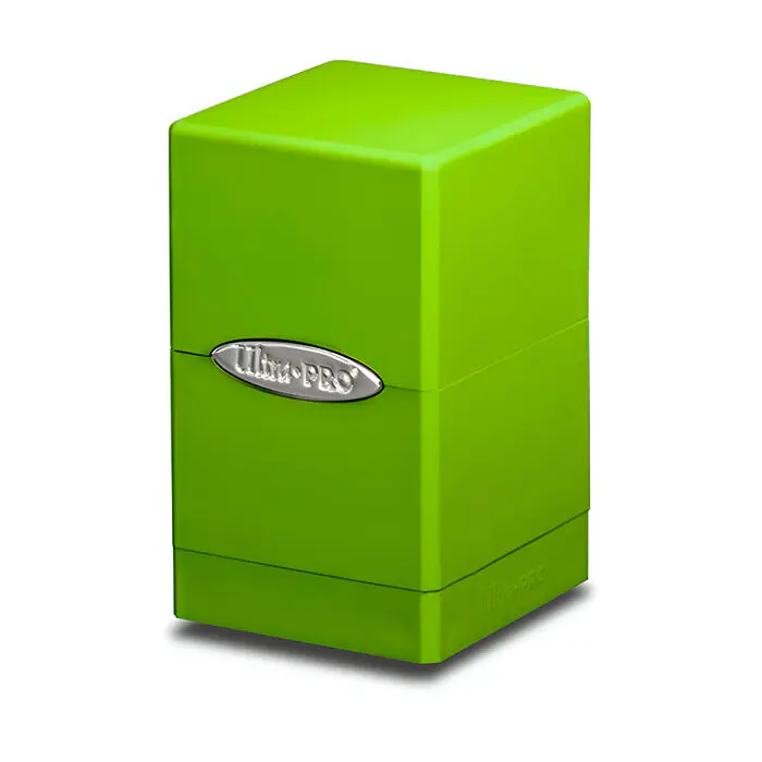 Ultra Pro – Satin Tower Deck Box – Lime Green 3