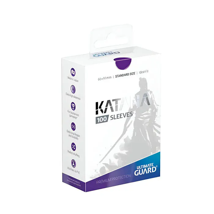 Ultimate Guard – Katana Sleeves – Standard Size – Purple 100 Pack 3