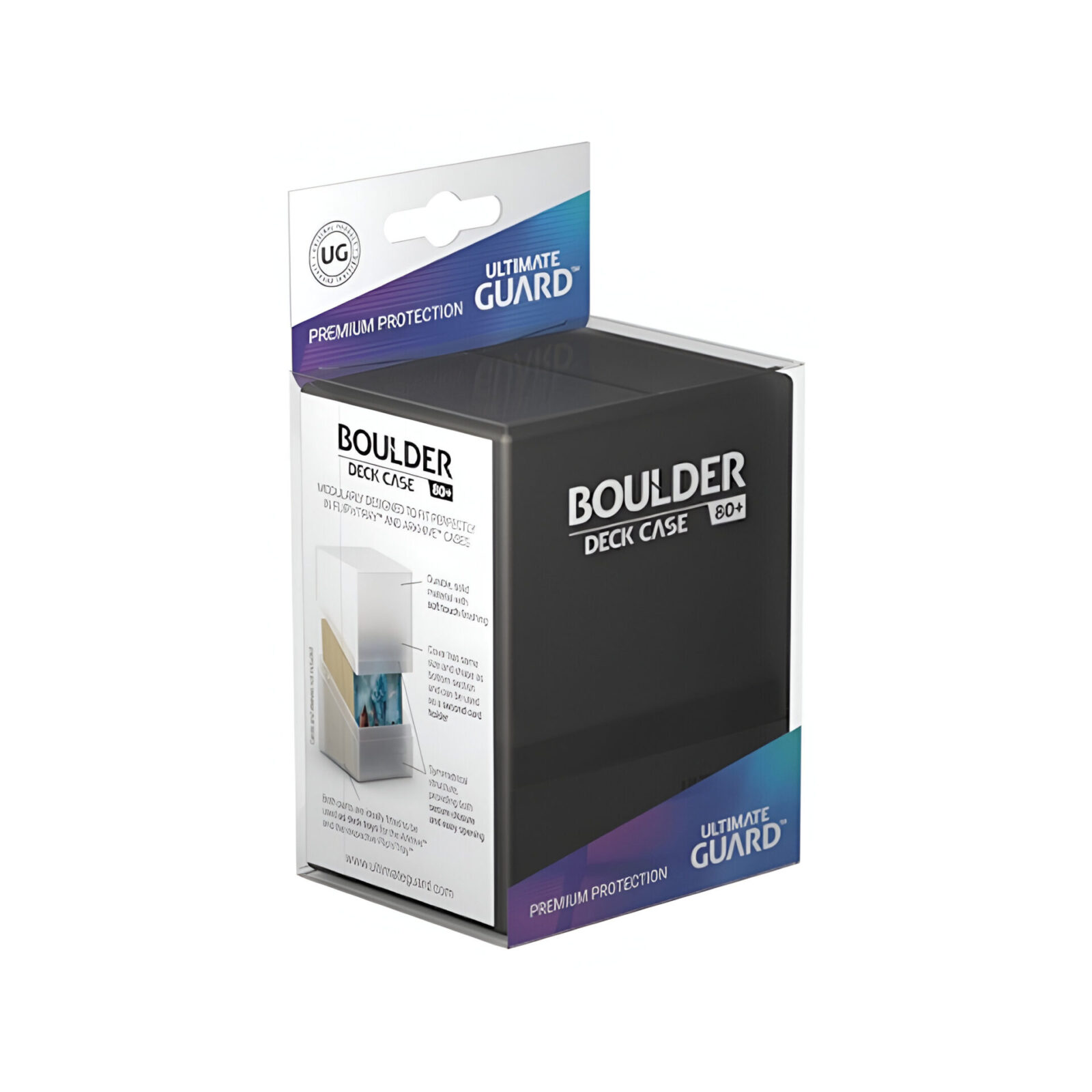 Ultimate Guard – Boulder Deck Case 80+ – Onyx