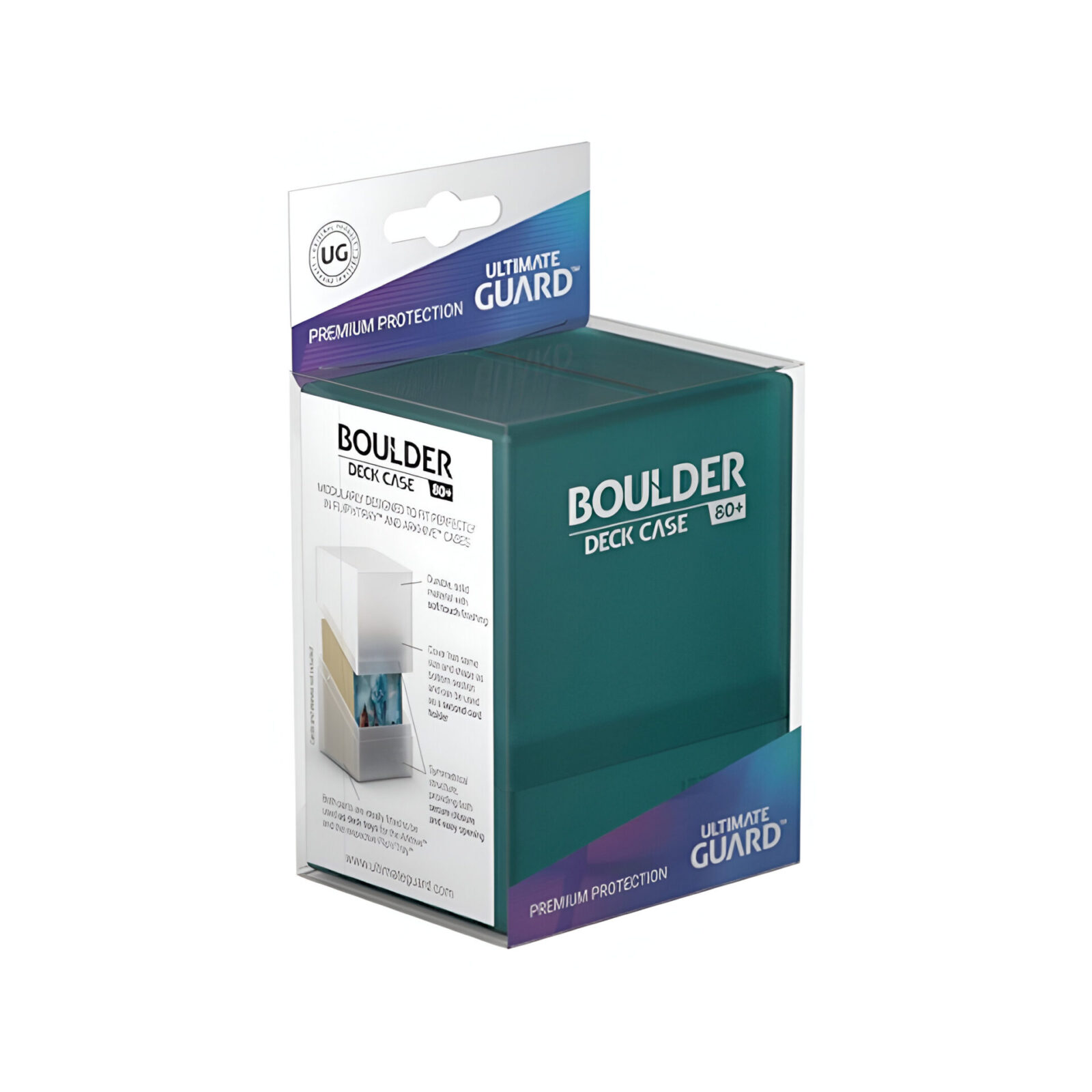 Ultimate Guard – Boulder Deck Case 80+ – Malachite