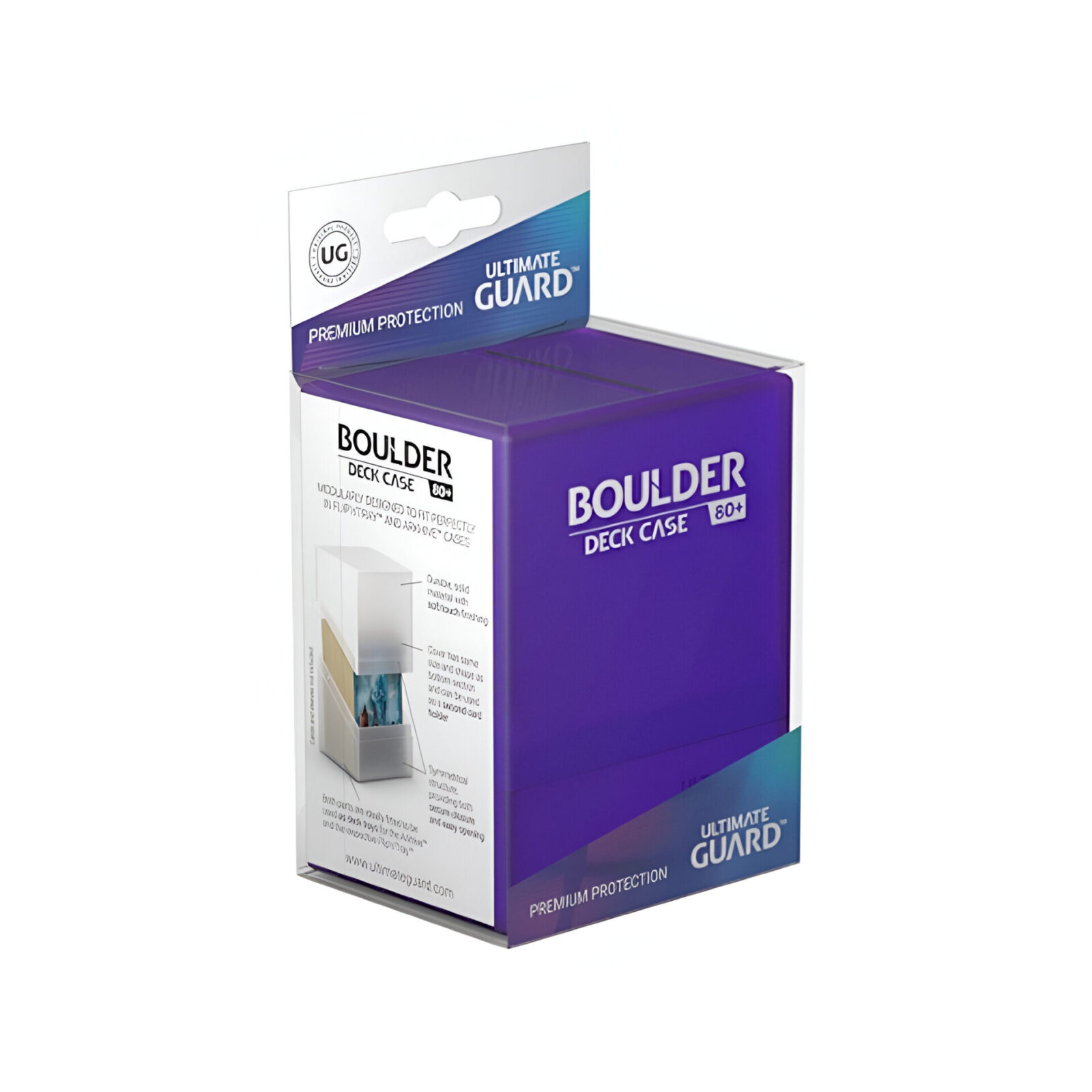 Ultimate Guard – Boulder Deck Case 80+ – Amethyst