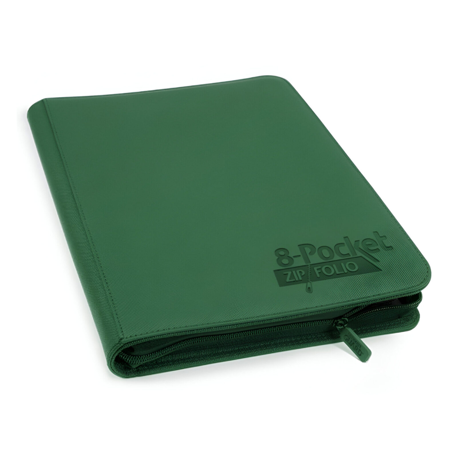 Ultimate Guard – 8 Pocket QuadRow ZipFolio XenoSkin – Green