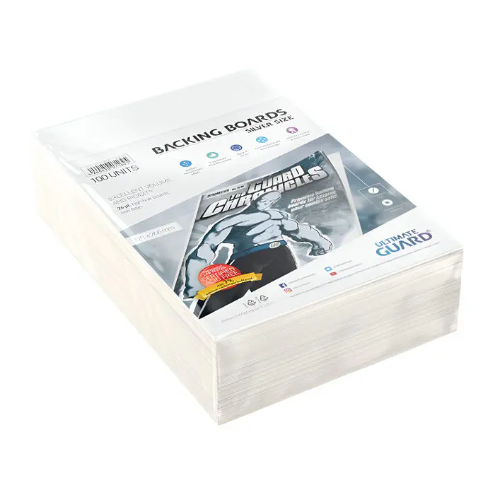 Ultimate Guard – Comic Backing Boards Silver Size – 100pk 3