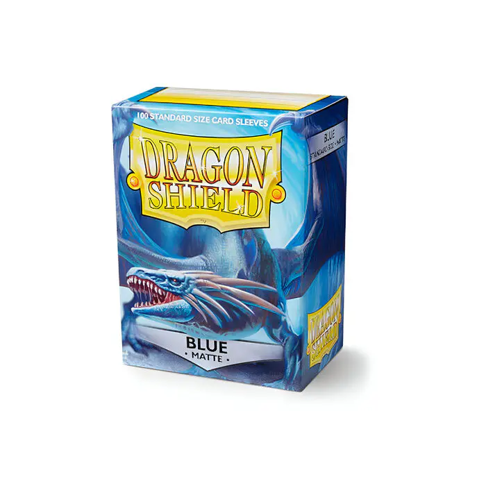 Dragon Shield – Matte Standard Size Sleeves 100pk – Blue (10 Packs) 3