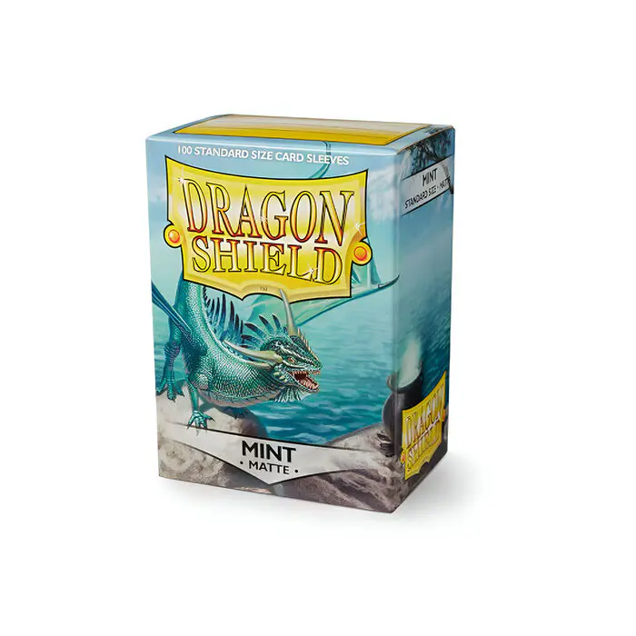 Dragon Shield – Matte Standard Size Sleeves 100pk – Mint (10 Packs) 3