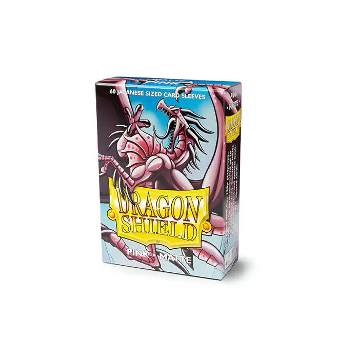Dragon Shield – Matte Japanese Size Sleeves 60pk – Pink (10 Packs) 3