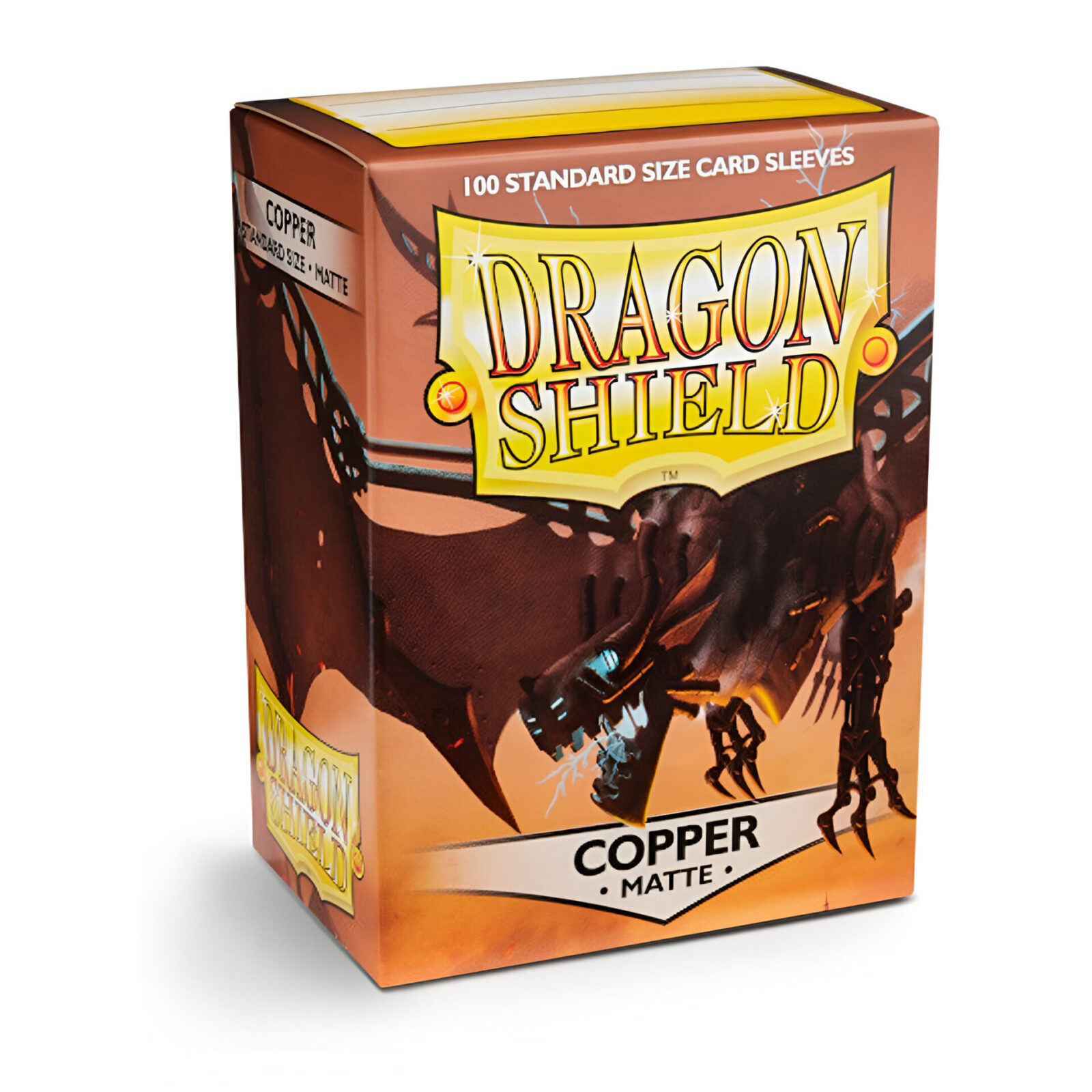 Dragon Shield – Matte Standard Size Sleeves 100pk – Copper (10 Packs)