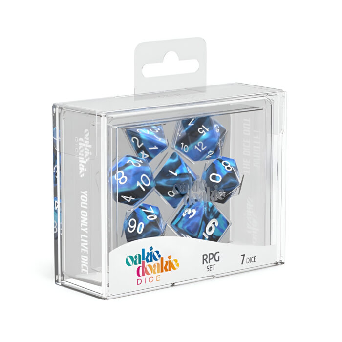 Oakie Doakie Dice – RPG Set 7 Pack Gemidice – Twilight Stone