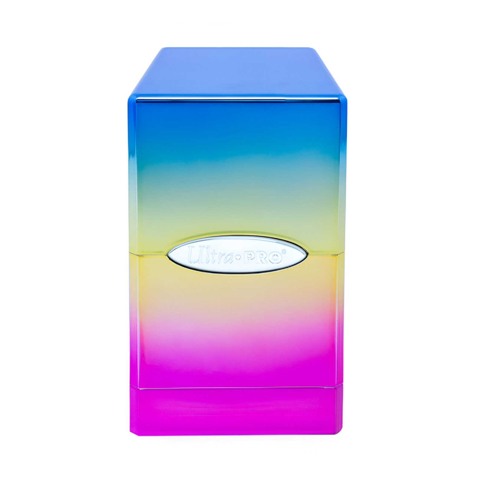 Ultra Pro – Satin Tower Deck Box – Hi-Gloss Rainbow