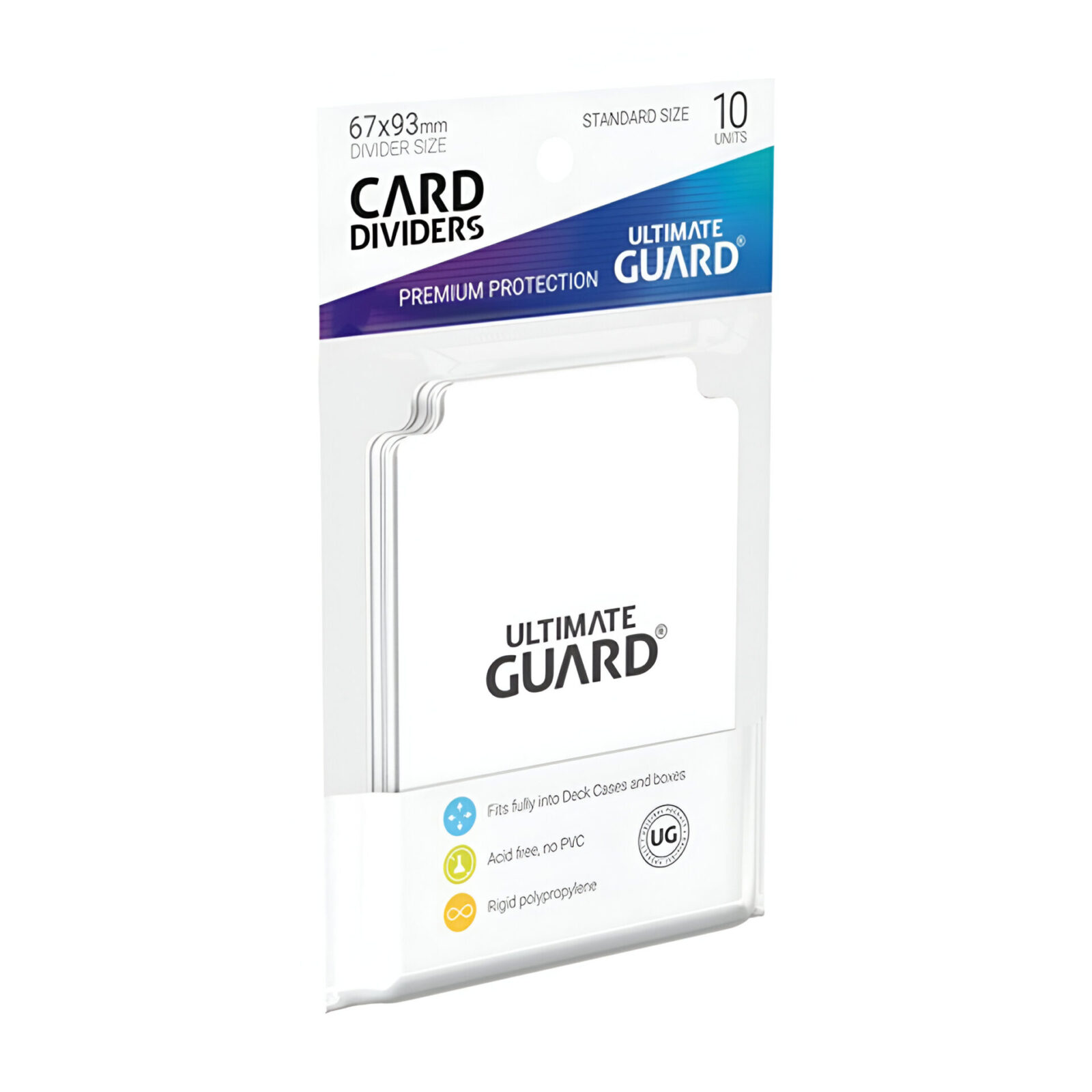 Ultimate Guard – Card Dividers White 10 Pack (10 Count)