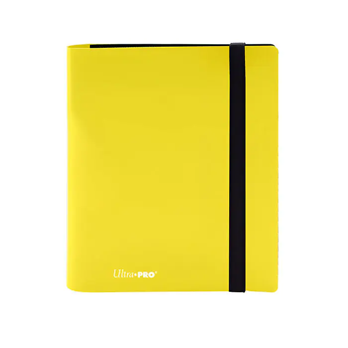 Ultra Pro – Eclipse 4 Pocket Pro Binder – Lemon Yellow 3