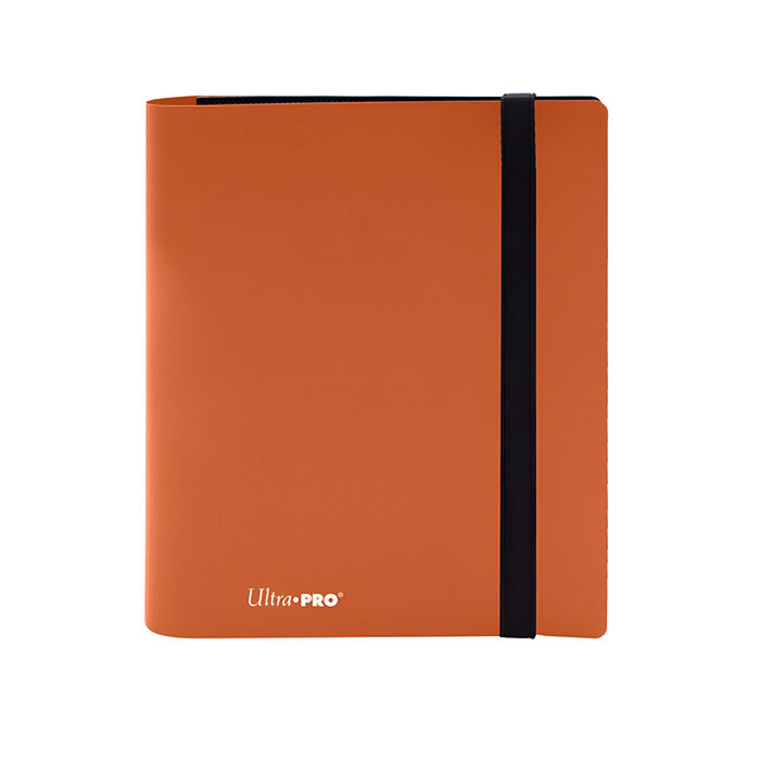 Ultra Pro – Eclipse 4 Pocket Pro Binder – Pumpkin Orange