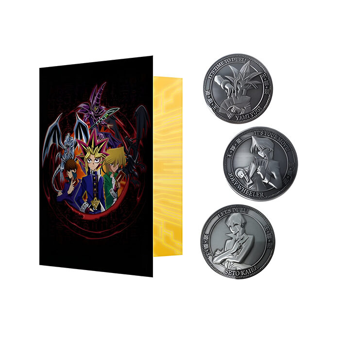 Yu-Gi-Oh! – Limited Edition Coin Album With 3 Coins