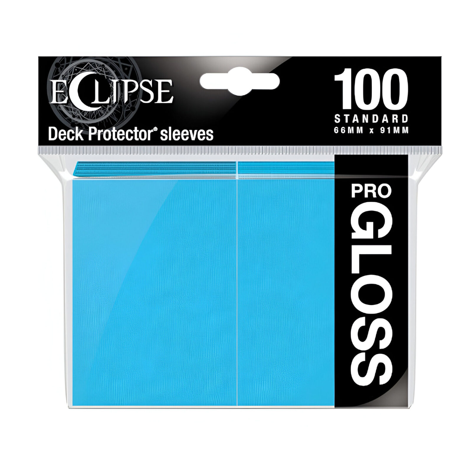 Ultra Pro – Eclipse Gloss Standard Sleeves 100 Pack – Sky Blue