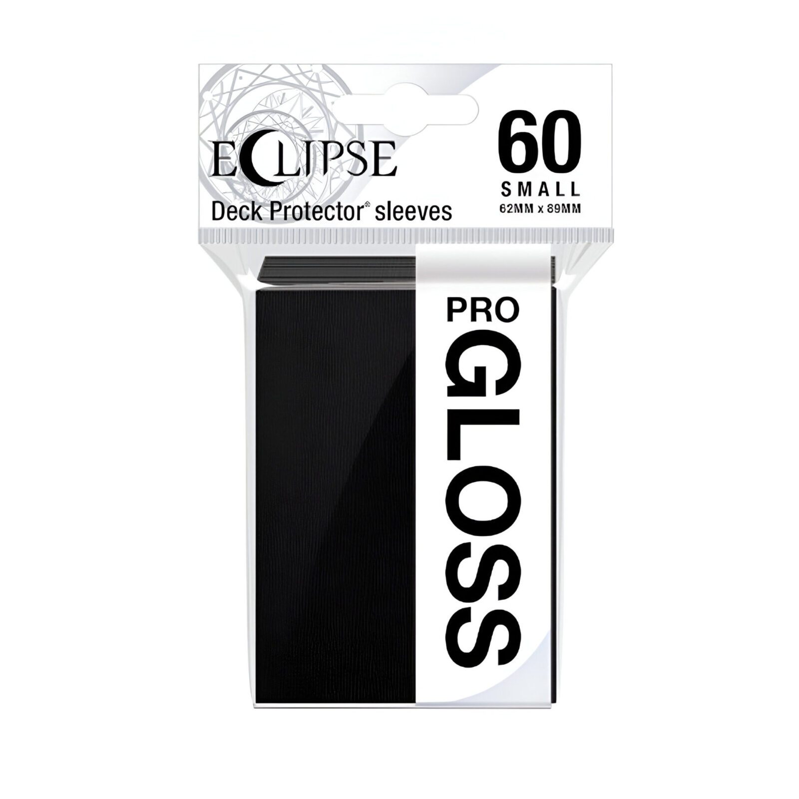 Ultra Pro – Eclipse Gloss Small Sleeves 60 Pack – Jet Black