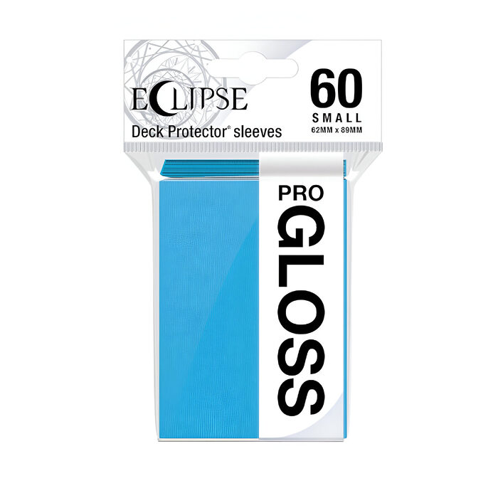 Ultra Pro – Eclipse Gloss Small Sleeves 60 Pack – Sky Blue