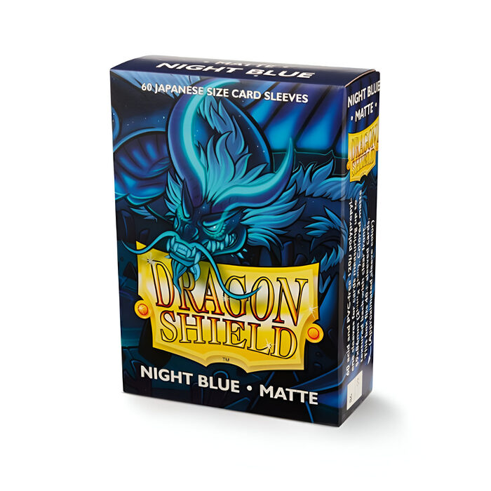 Dragon Shield – Matte Japanese Size Sleeves 60pk – Night Blue (10 Count)