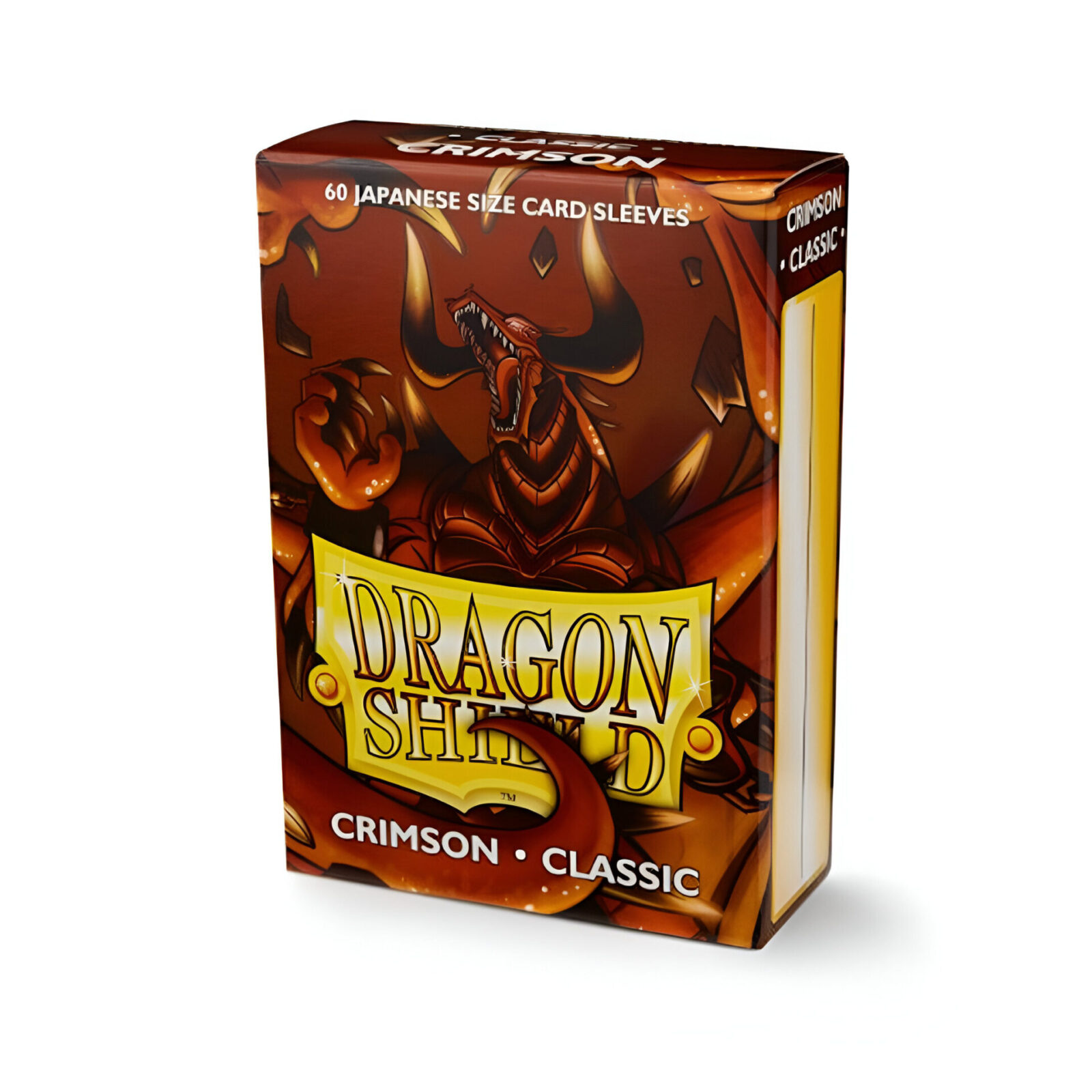 Dragon Shield – Classic Japanese Size Sleeves 60pk – Crimson (10 Count)