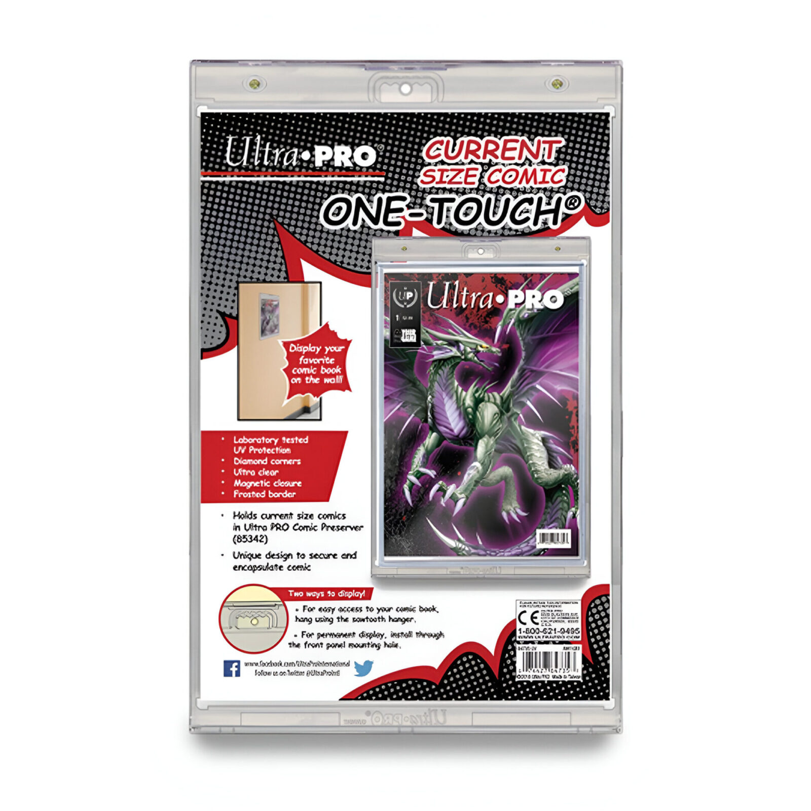 Ultra Pro – Current Size Comic UV One-Touch Magnetic Holder