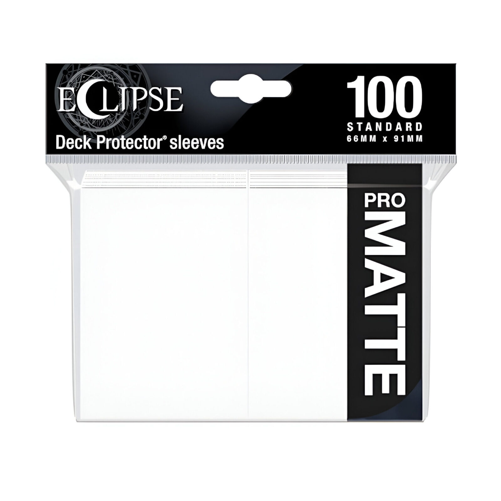 Ultra Pro – Eclipse Standard Matte Sleeves 100 Pack – Arctic White