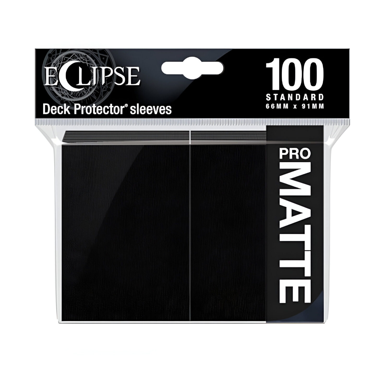 Ultra Pro – Eclipse Standard Matte Sleeves 100 Pack – Jet Black