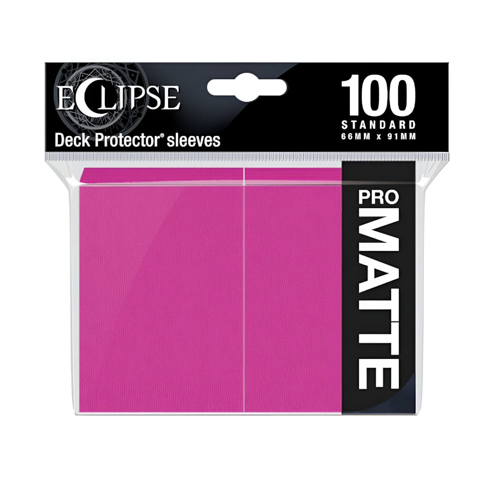 Ultra Pro – Eclipse Standard Matte Sleeves 100 Pack – Hot Pink